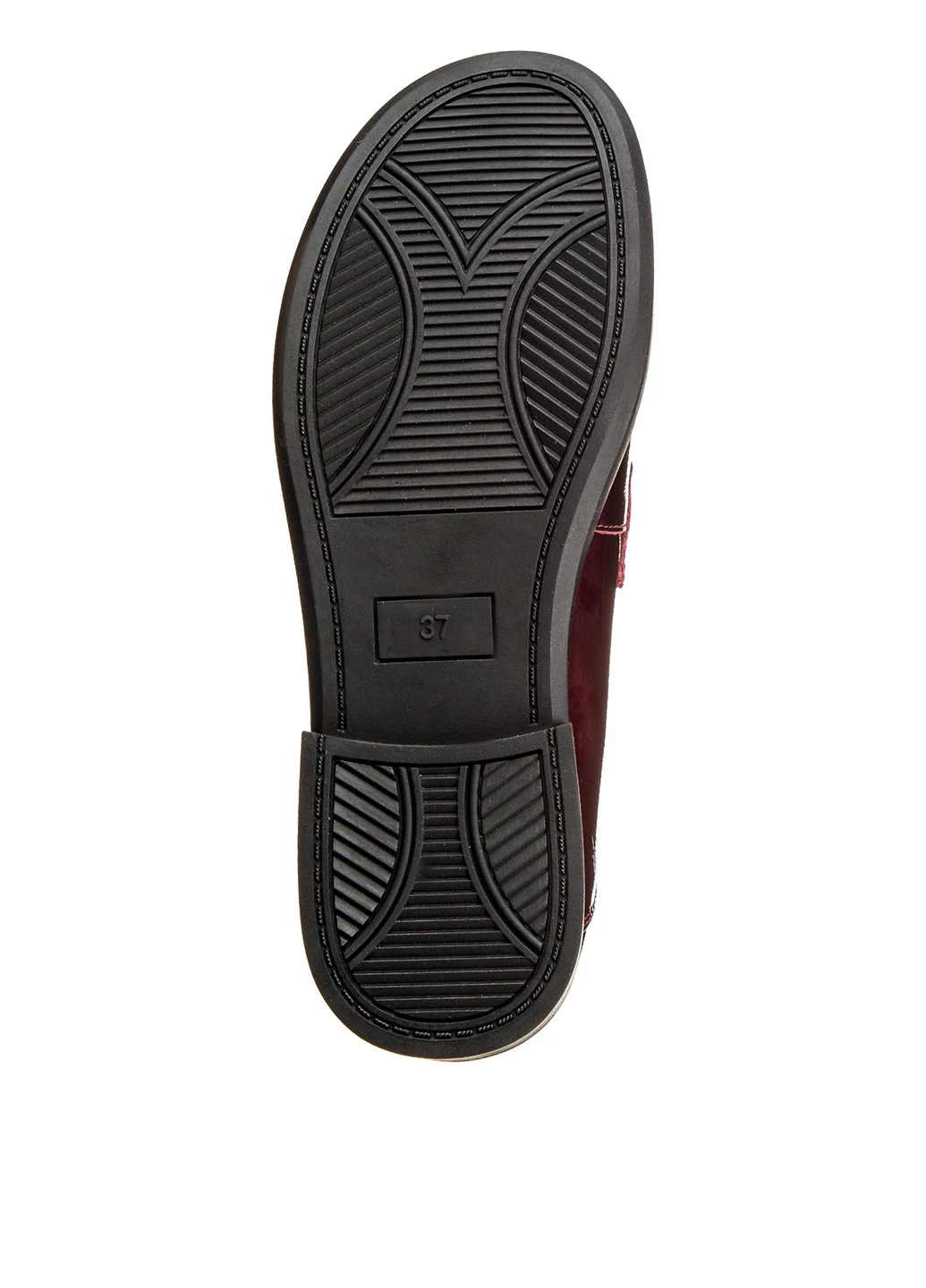 Baden Туфли лоферы бордовый з натуральная кожа, — демисезон (192454631)