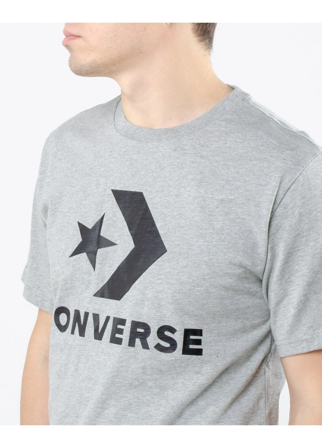 Сіра футболка star chevron tee Converse