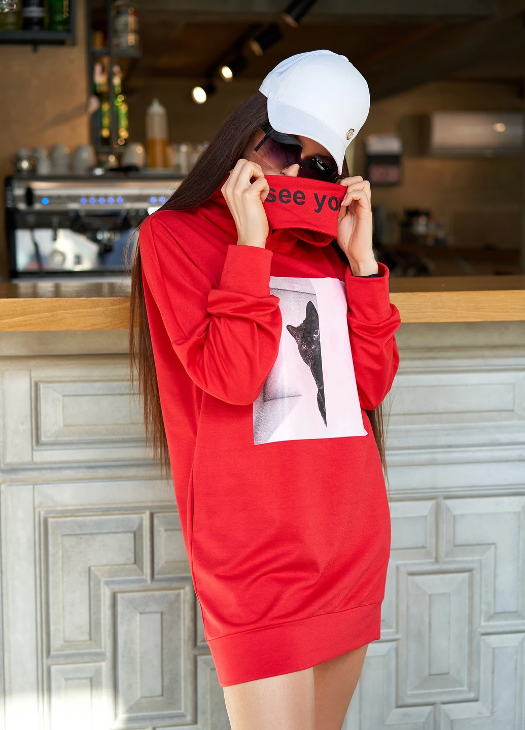 Стильное худи с накаткой Jadone Fashion Худи (254968688)