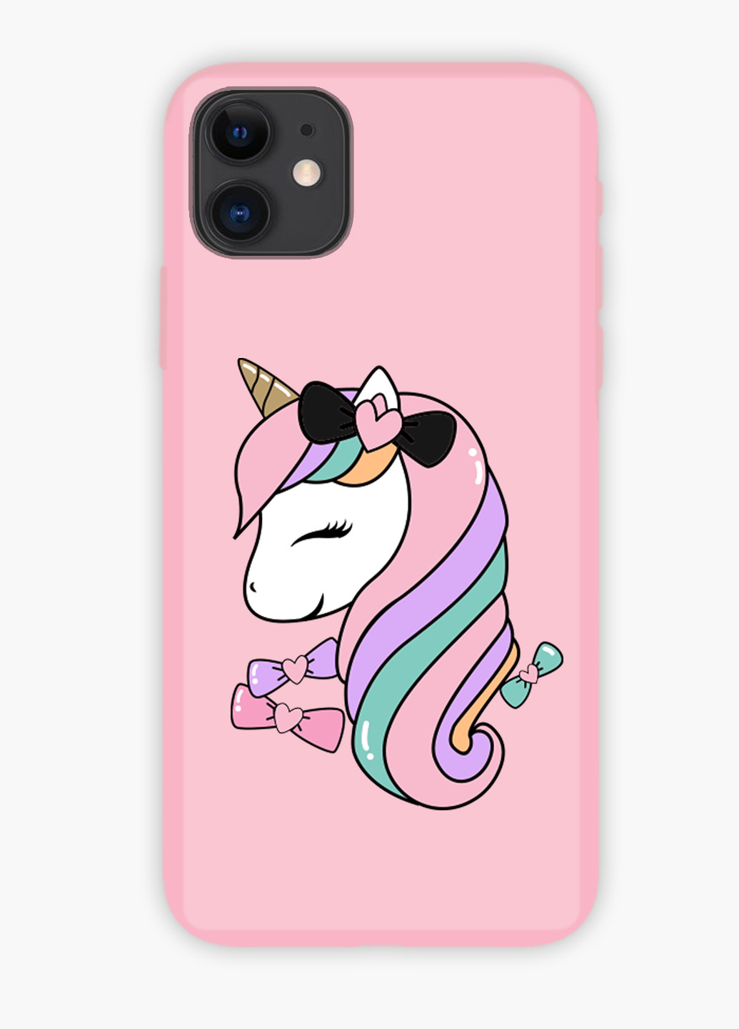 Чохол силіконовий Apple Iphone Xs Єдиноріг (Unicorn) Білий (8938-1391) MobiPrint (219517898)