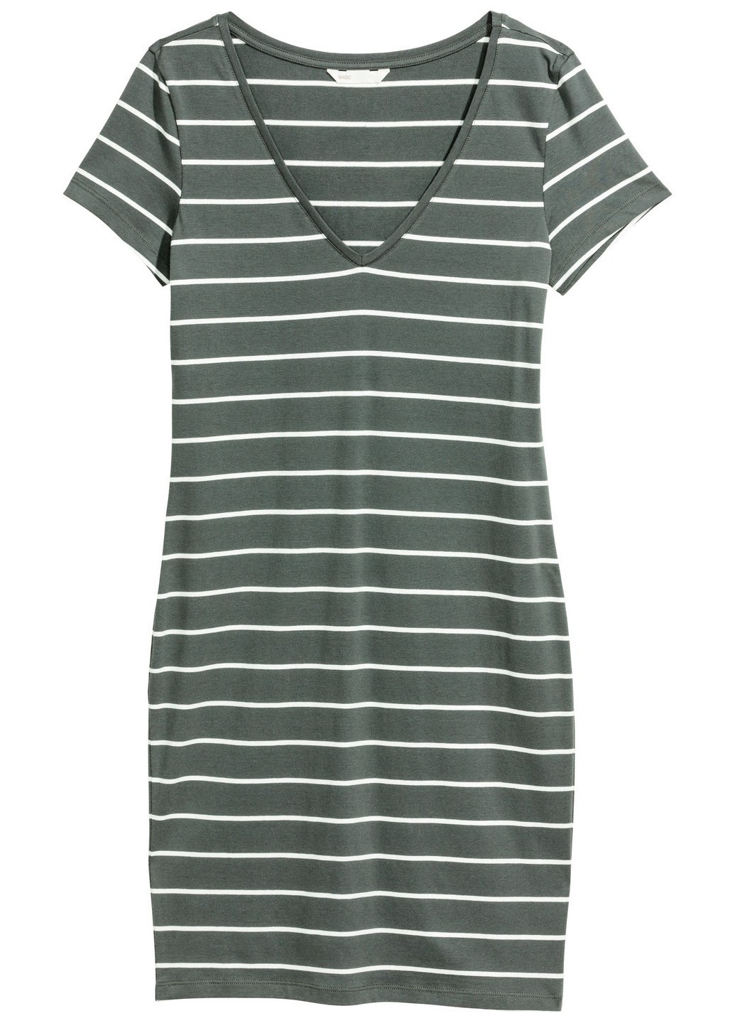 Сіро-синя кежуал сукня H&M однотонна