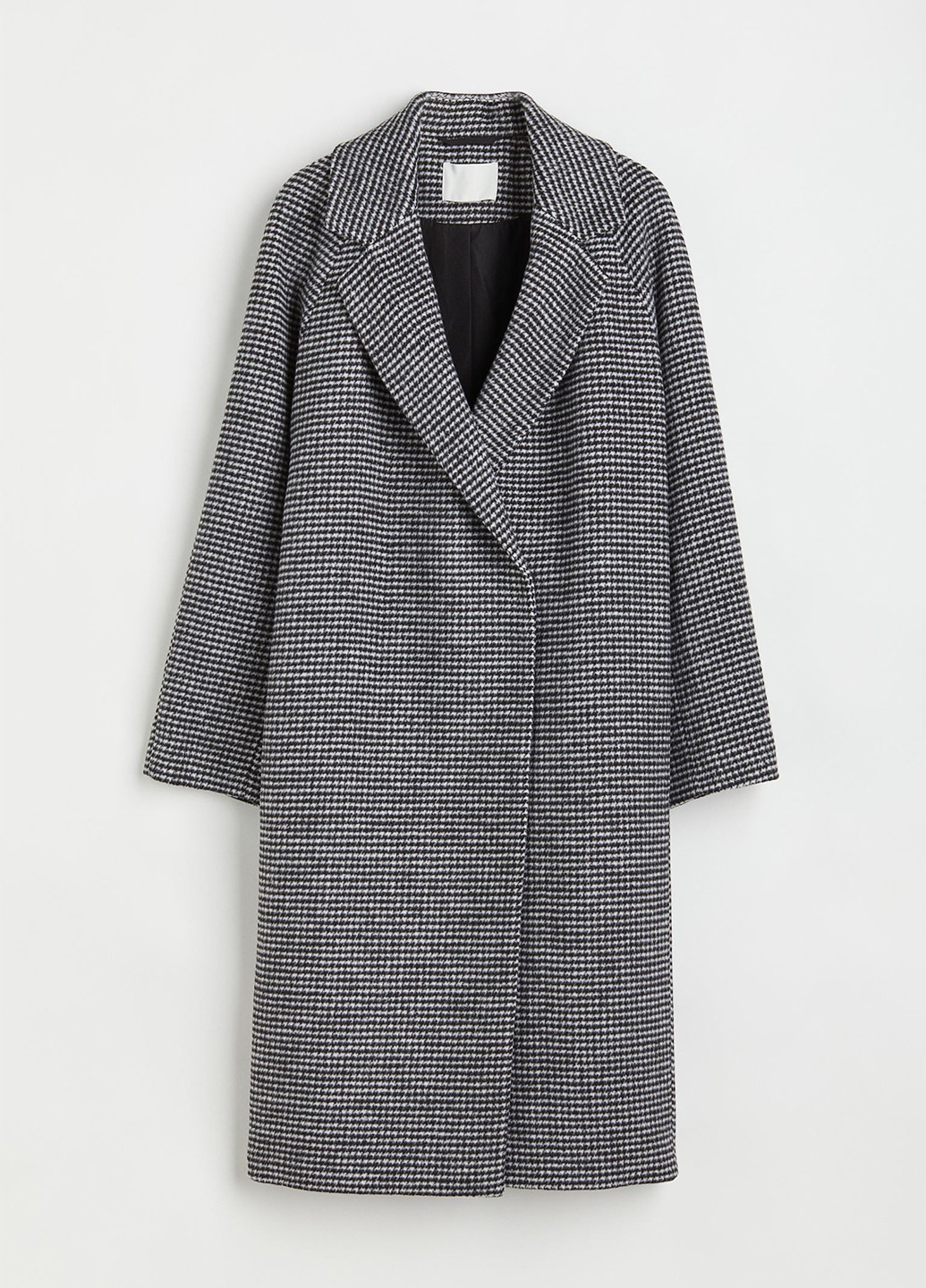 Чорно-білий демісезонне Пальто H&M