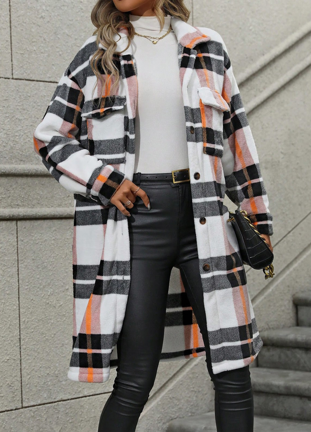 Куртка-сорочка SHEIN (329841361)