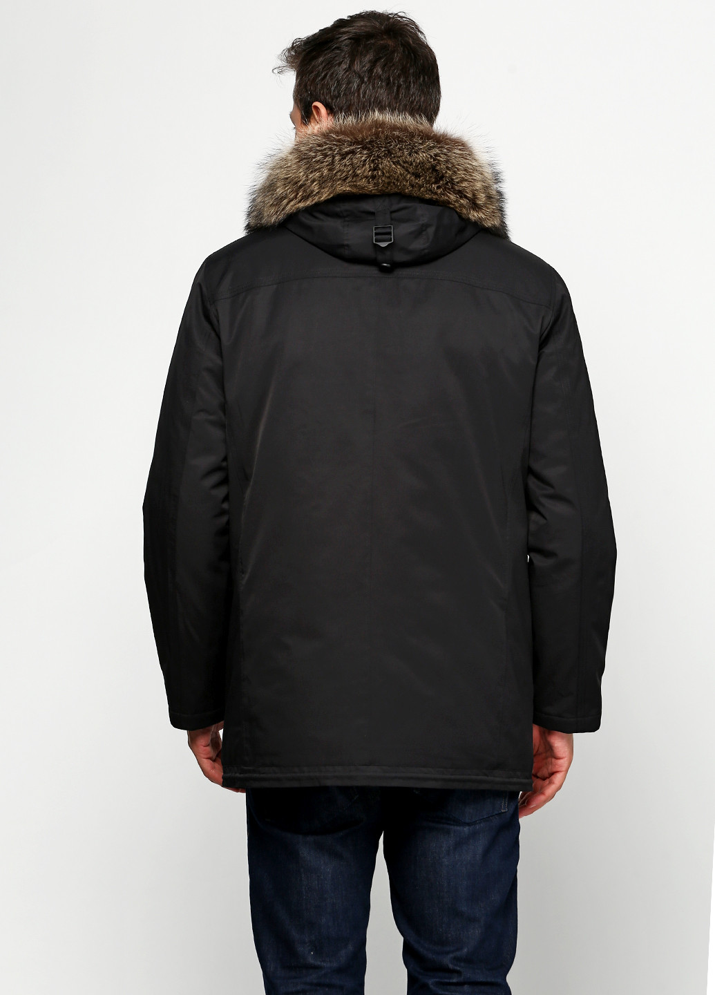 Черная зимняя куртка Harry Bertoia