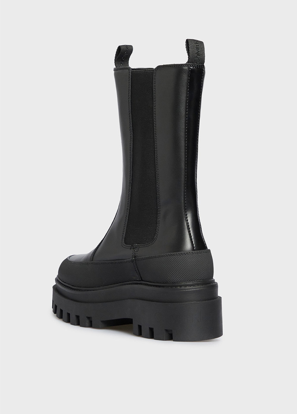 Черные осенние полусапоги Calvin Klein Jeans