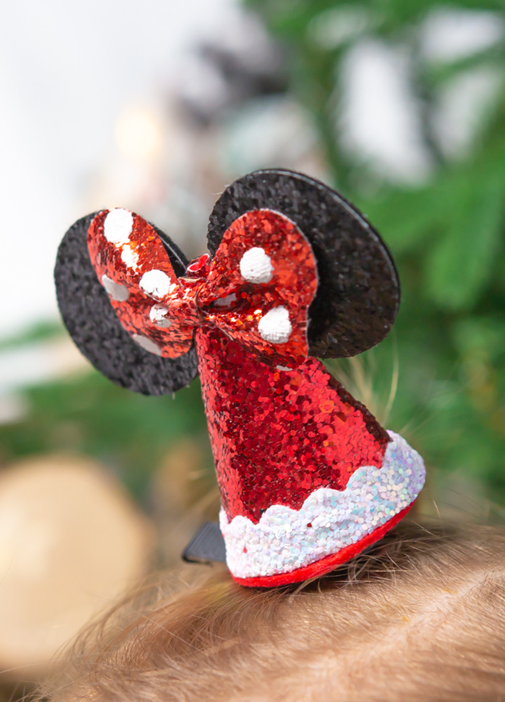 Заколка для волос новогодняя Міккі Маус MVM (256379205)