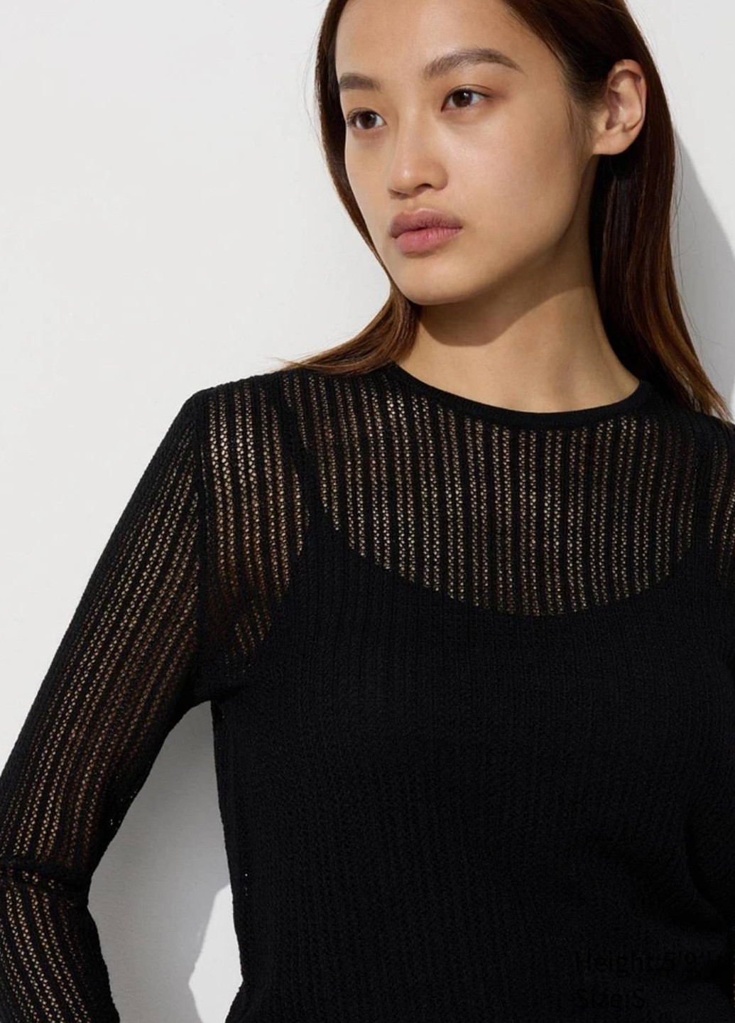 Черный демисезонный джемпер джемпер Uniqlo