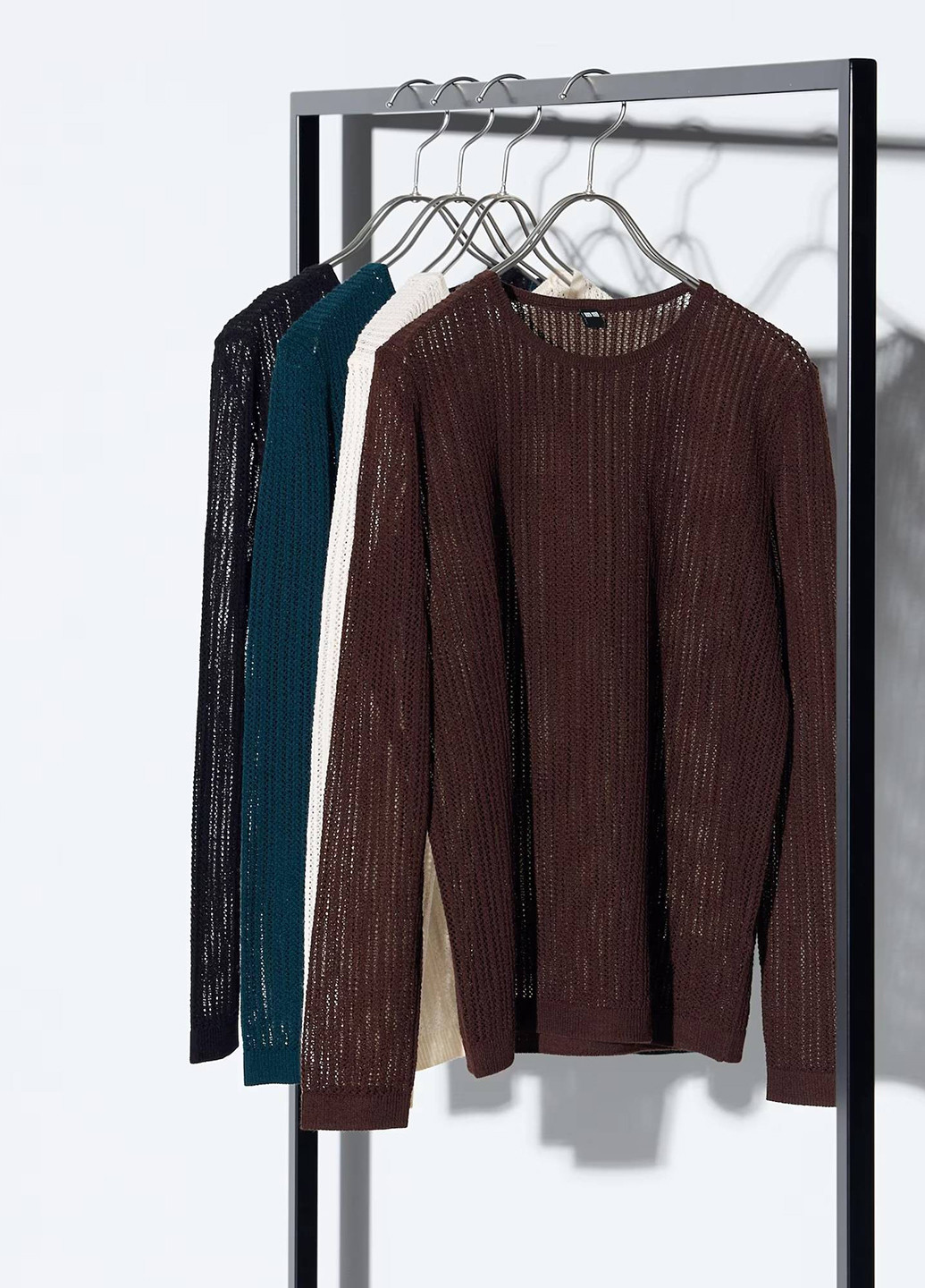 Черный демисезонный джемпер джемпер Uniqlo