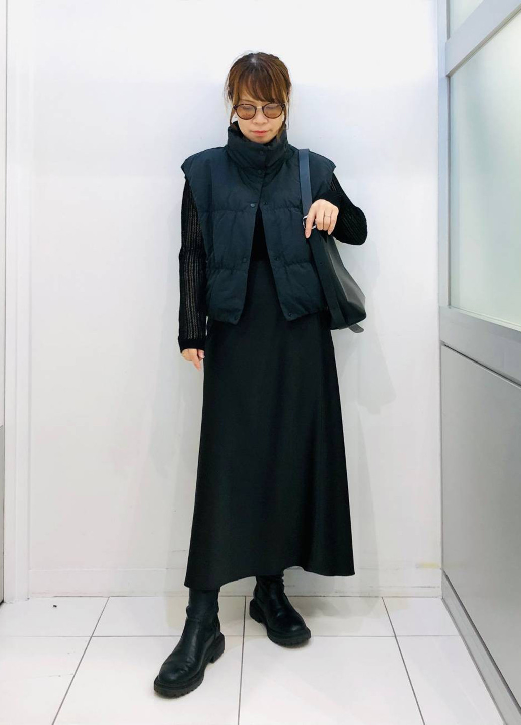 Черный демисезонный джемпер джемпер Uniqlo