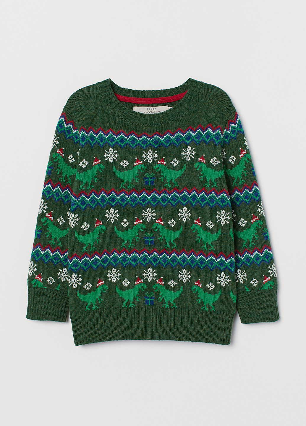 Зеленый демисезонный джемпер джемпер H&M