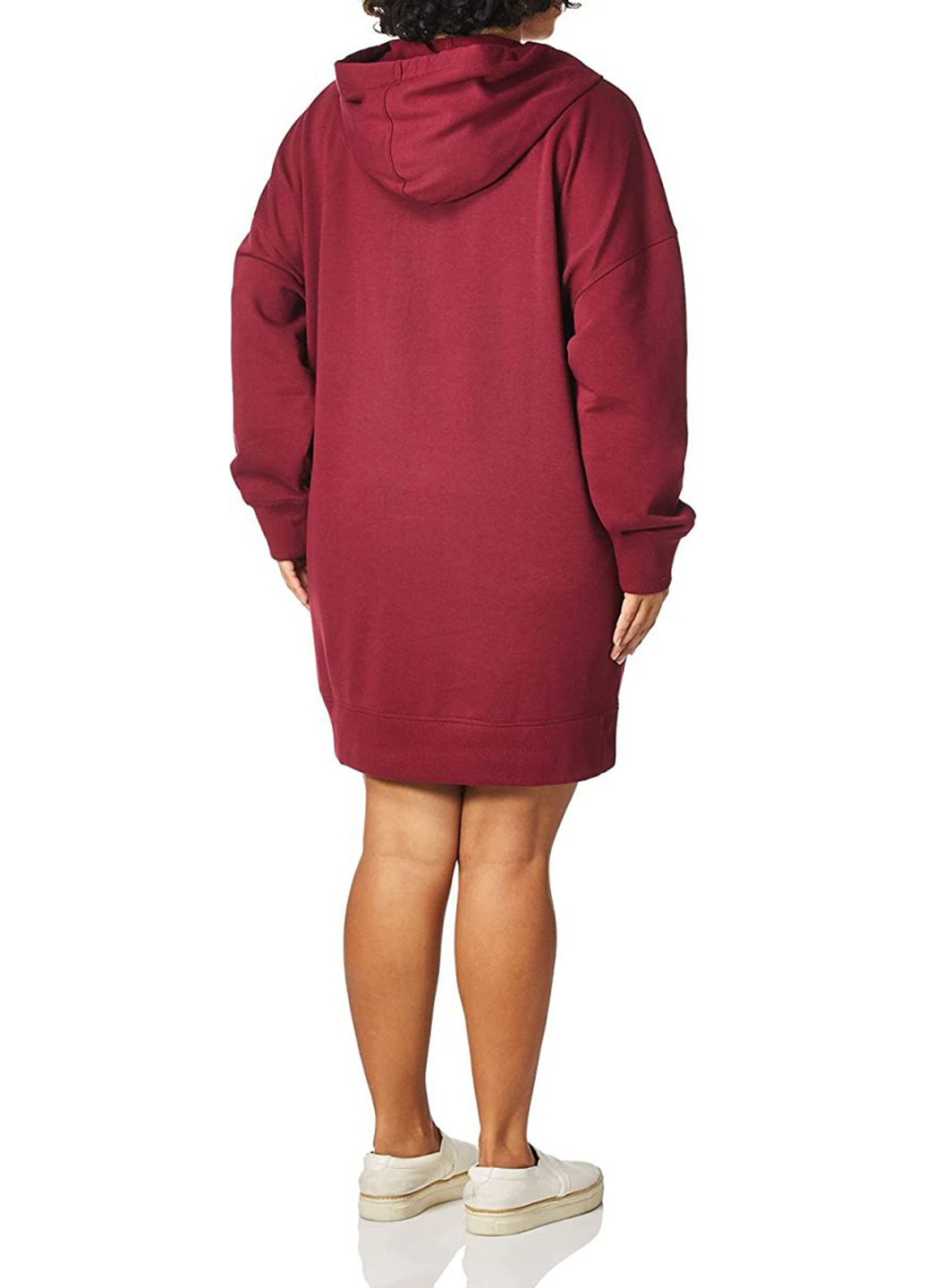 Бордова спортивна сукня сукня-худі Tommy Hilfiger з написами