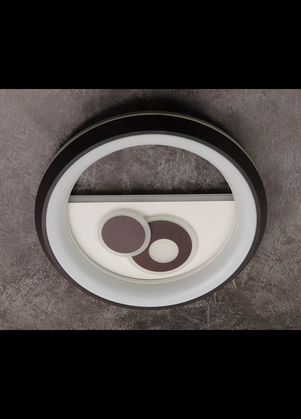 Люстра потолочная LED с пультом 6616-LED Белый 8х48х48 см. Handmade (234537691)