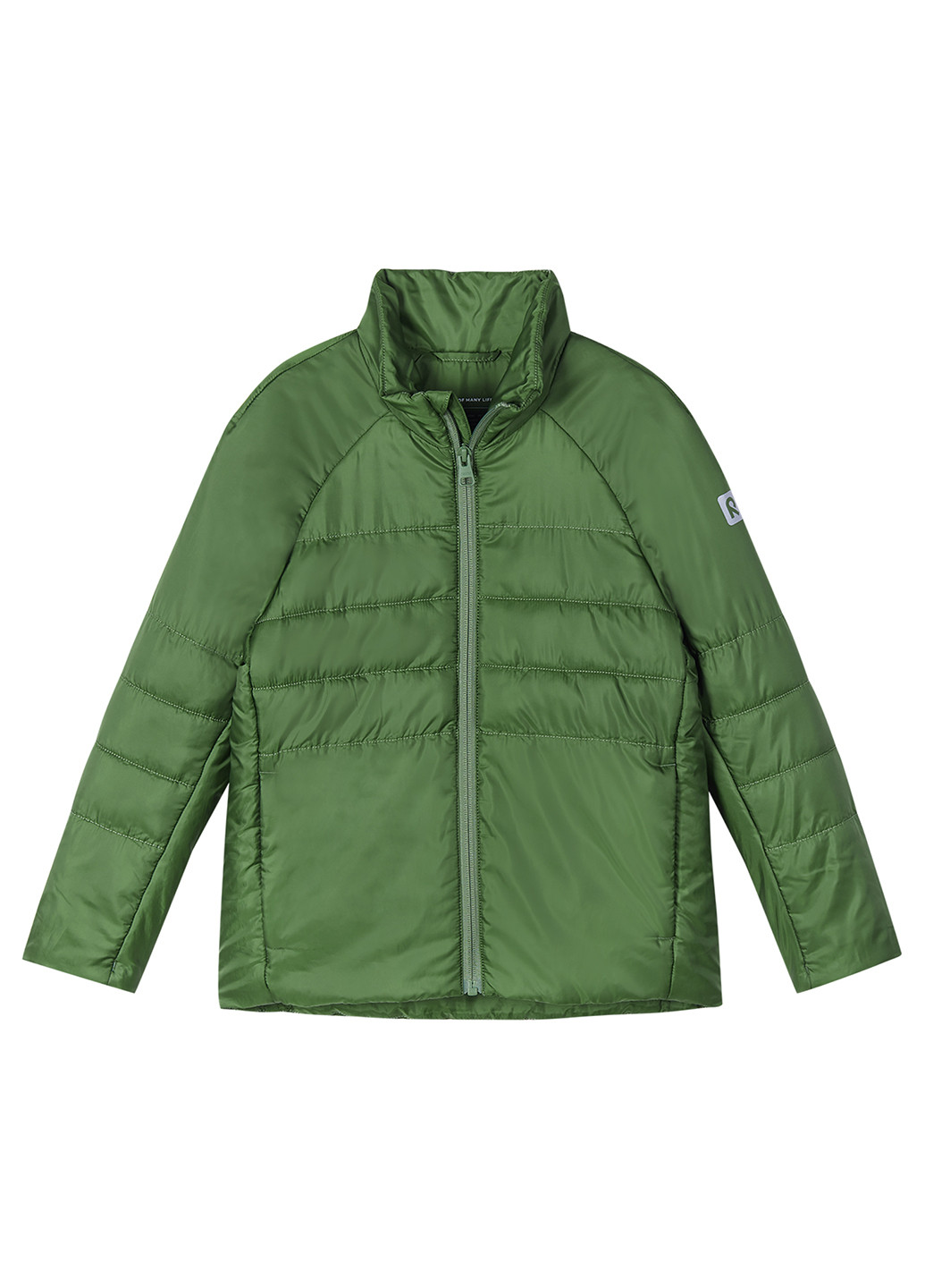 Зеленая демисезонная куртка утеплённая Reima Seuraan