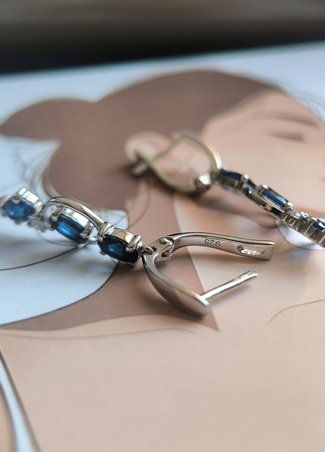 Сережки Silver Flame (369649129)