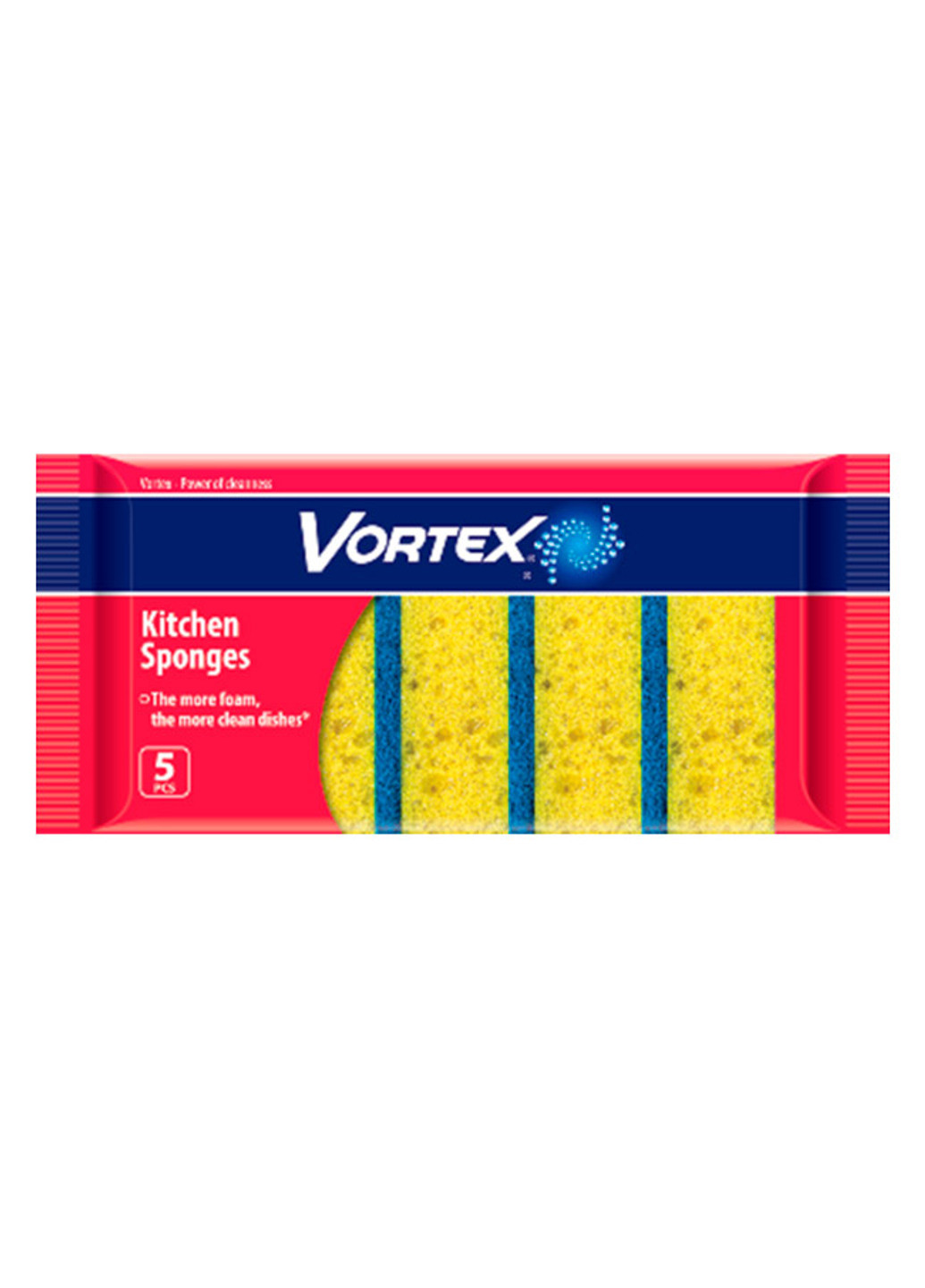 Губки кухонные Kitchen Sponges 5 шт. Vortex (199671241)