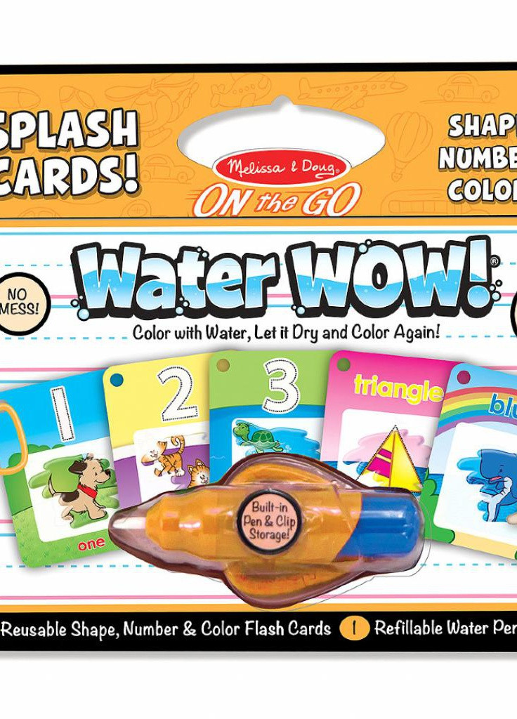 Набір для творчості Melissa & Doug Чарівна водна розфарбування Цифри, форми, колір (MD5237) Melissa&Doug (202365412)