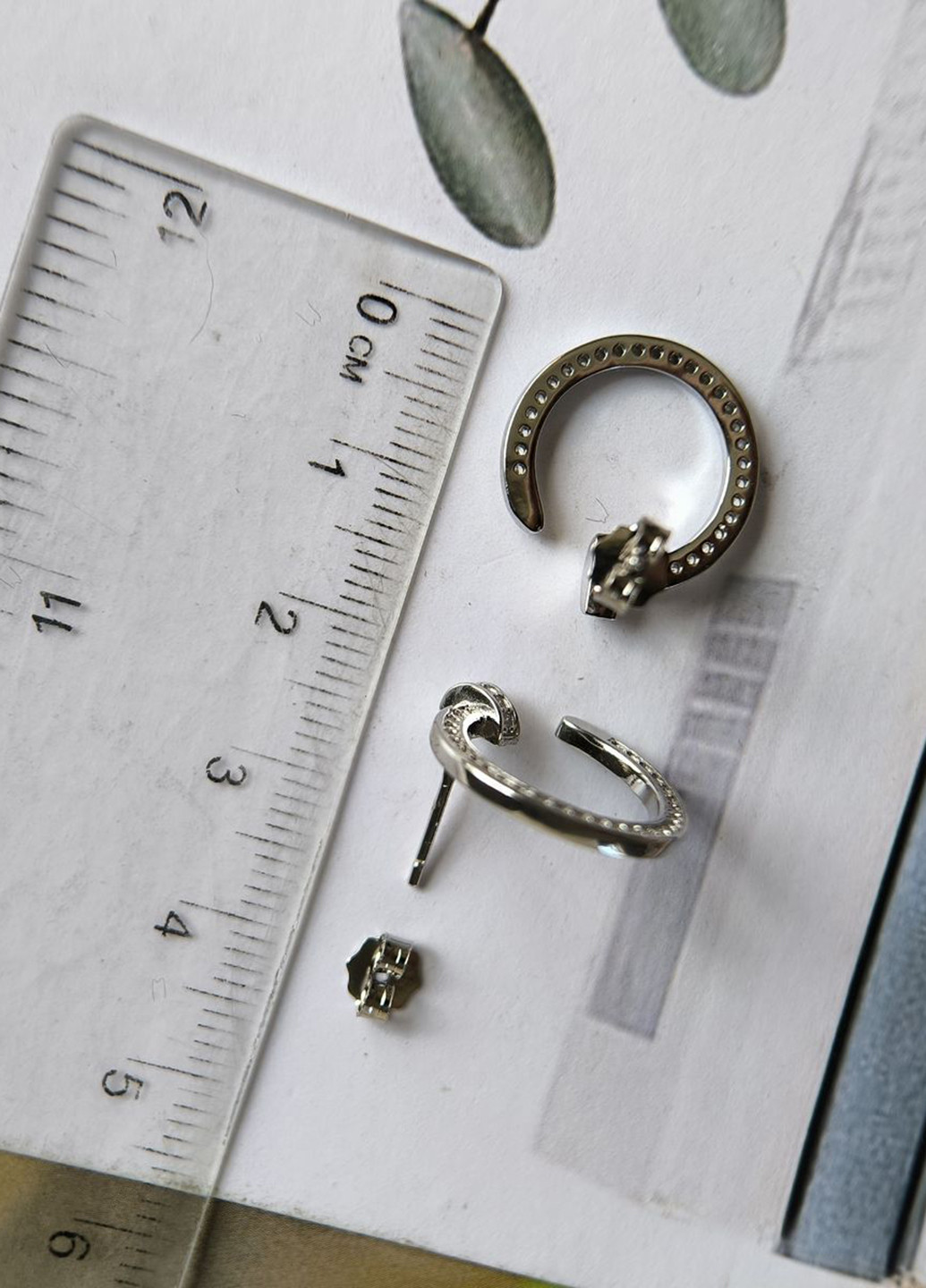 Сережки Silver Flame (354214712)