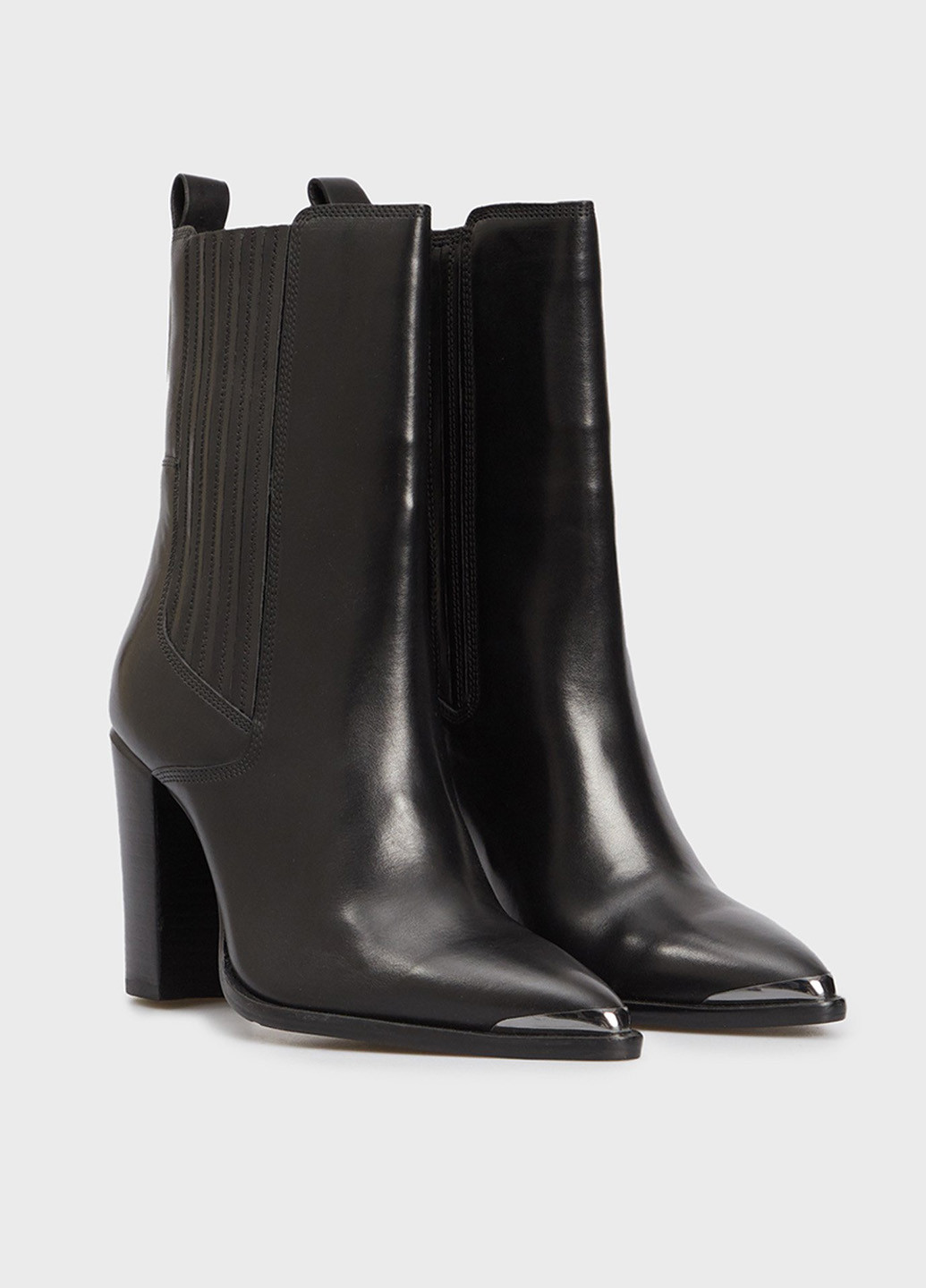 Черные зимняя ботильоны Bronx