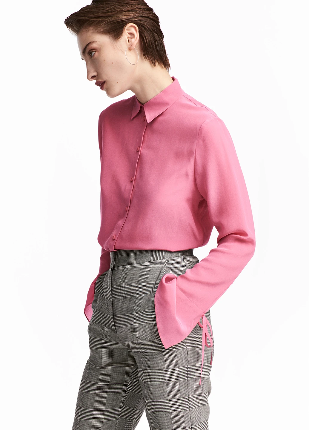 Розовая блуза H&M