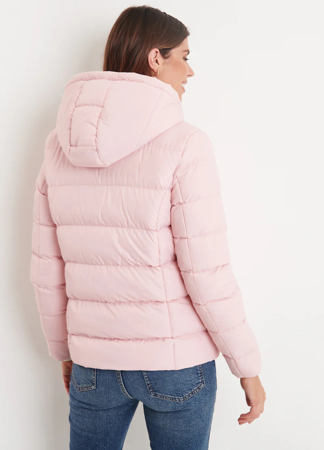 Світло-рожева демісезонна куртка Threadbare