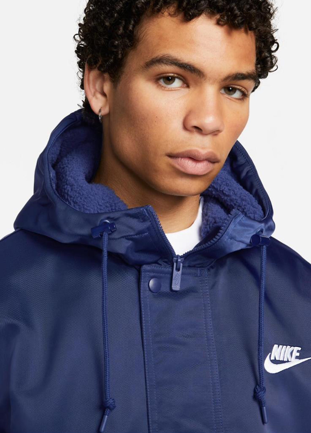 Синя демісезонна куртка fb7320-410 Nike Club Stadium Parka