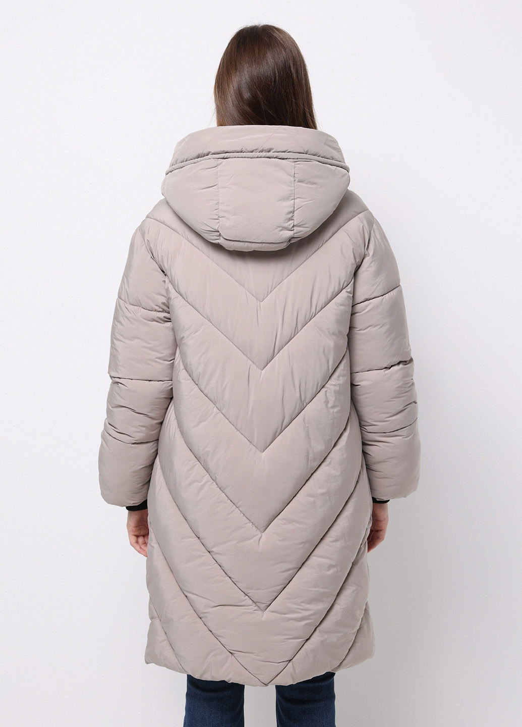 Бежевая зимняя куртка Colin's