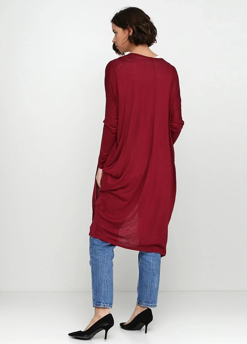 Бордовый демисезонный кардиган Avon