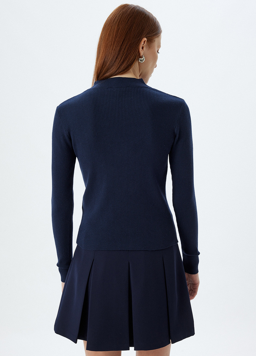 Темно-синій демісезонний светр KOTON