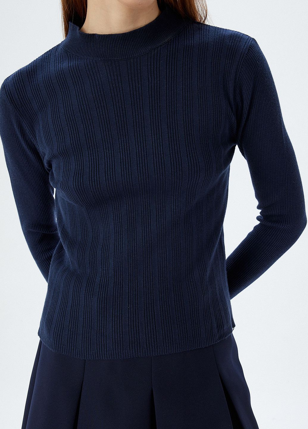 Темно-синій демісезонний светр KOTON