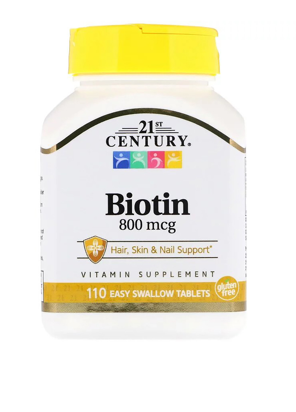 Биотин (110 таб.), 800 мг 21st Century (251206161)