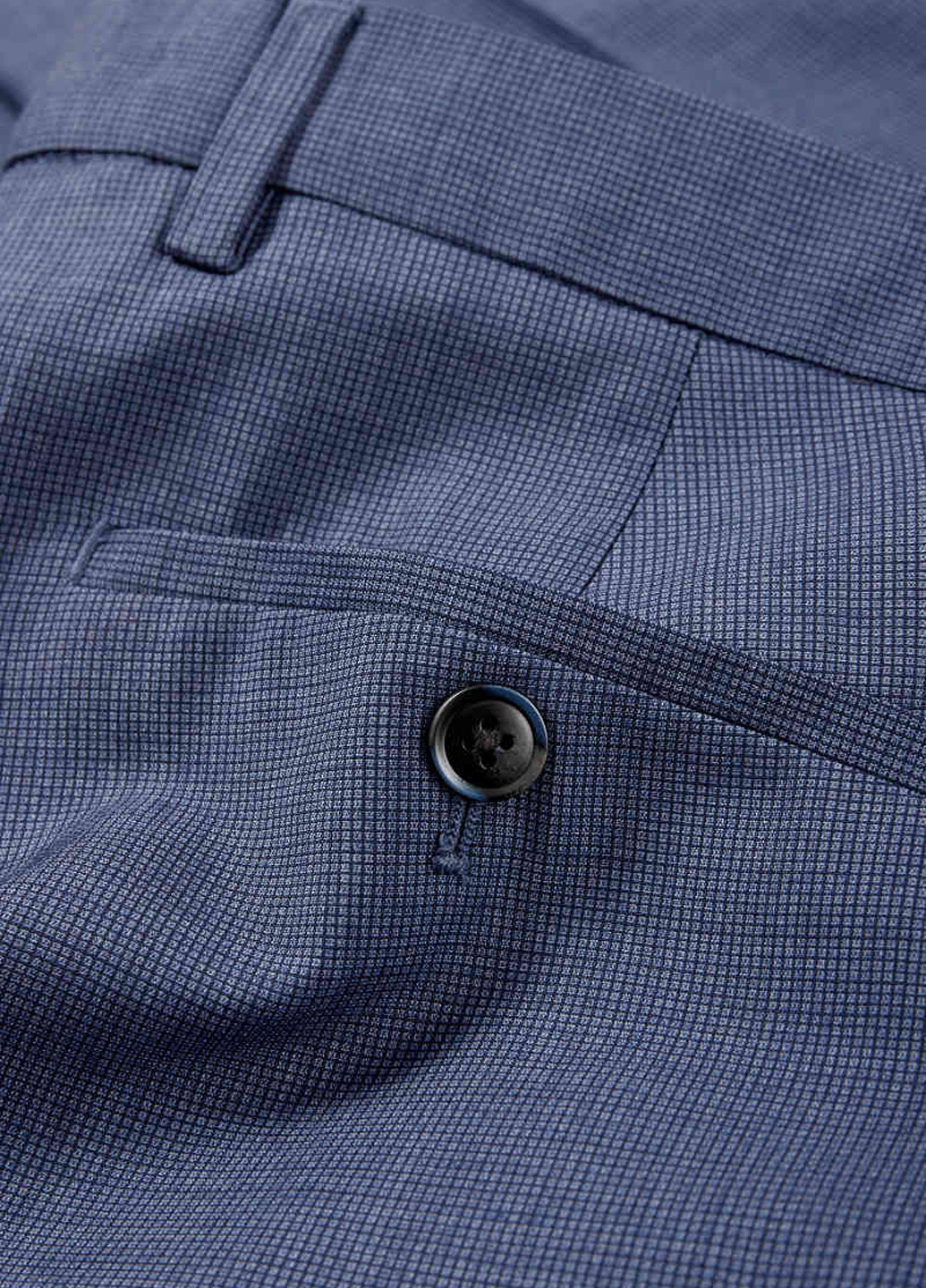 Синие классические, кэжуал демисезонные зауженные брюки C&A