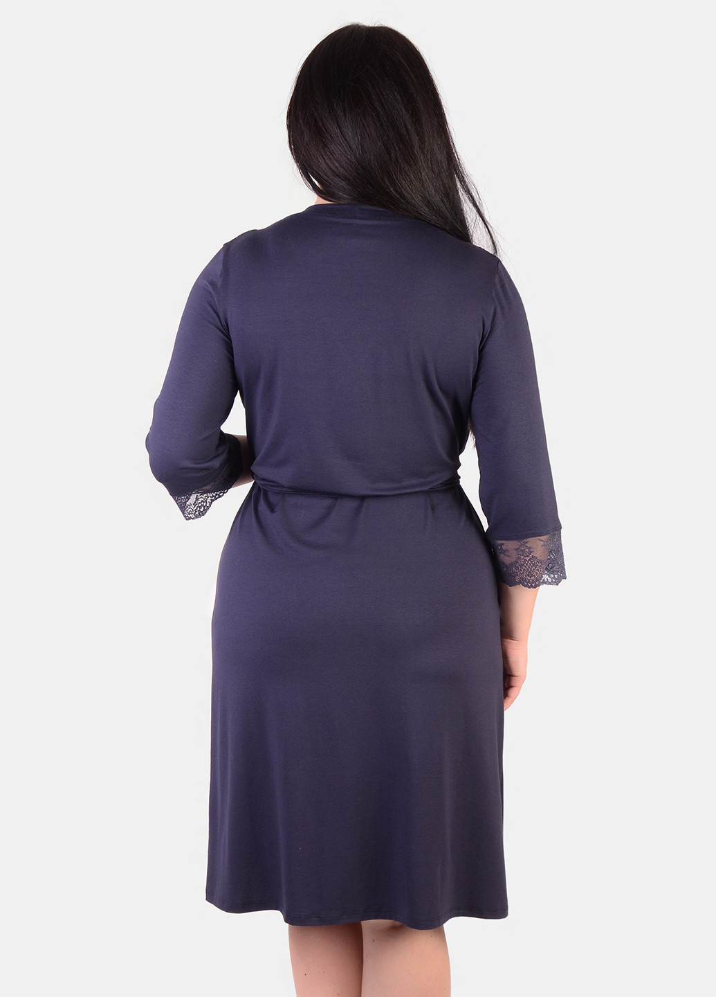 Жіночий халат з високоякісної і натуральної м'якої віскози на запах NEL (222174992)