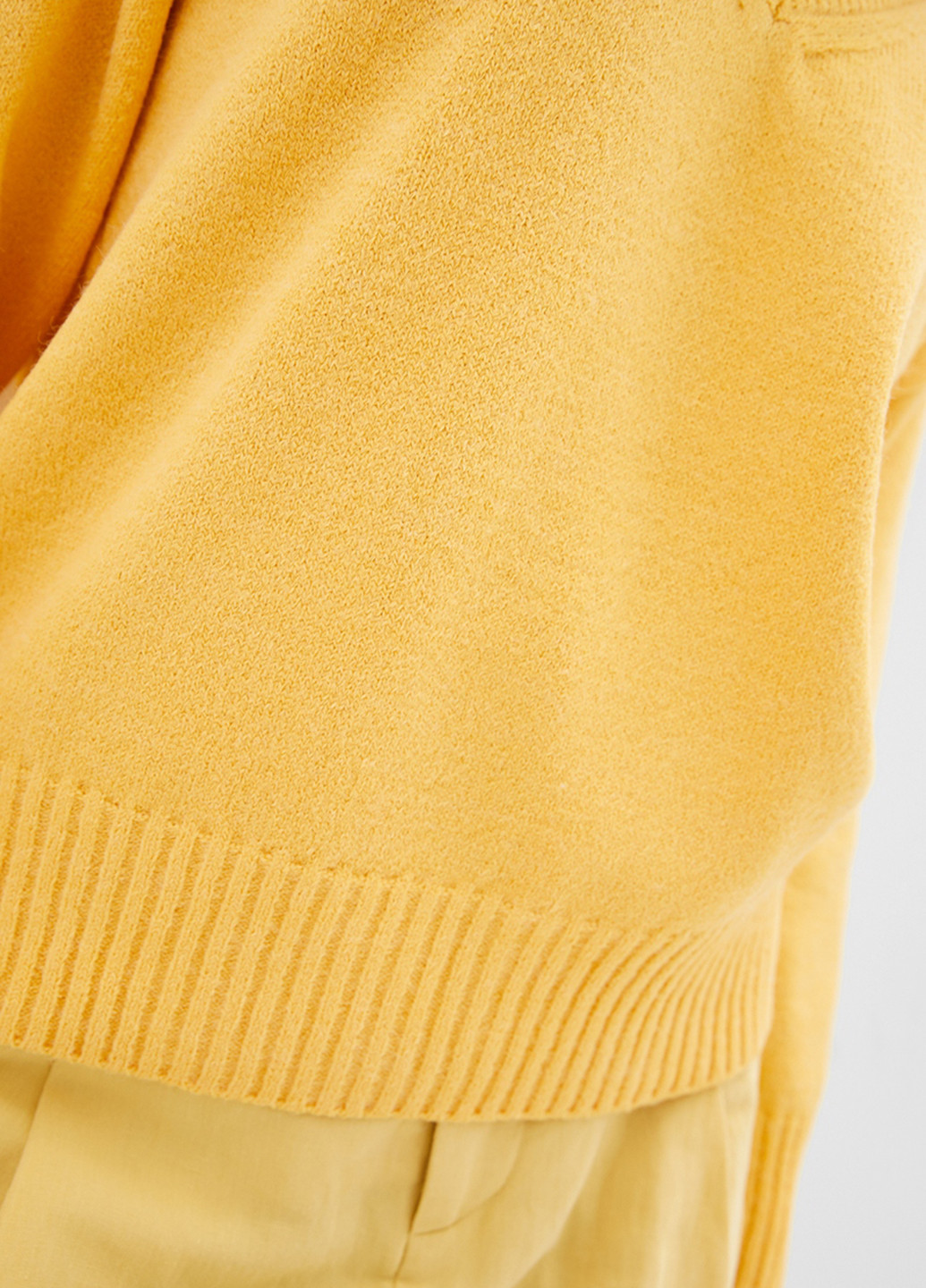 Жовтий демісезонний пуловер пуловер Sewel