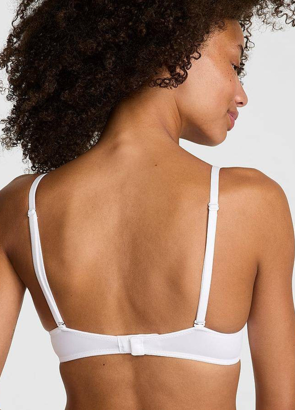 Білий бюстгальтер Victoria's Secret з кісточками поліамід