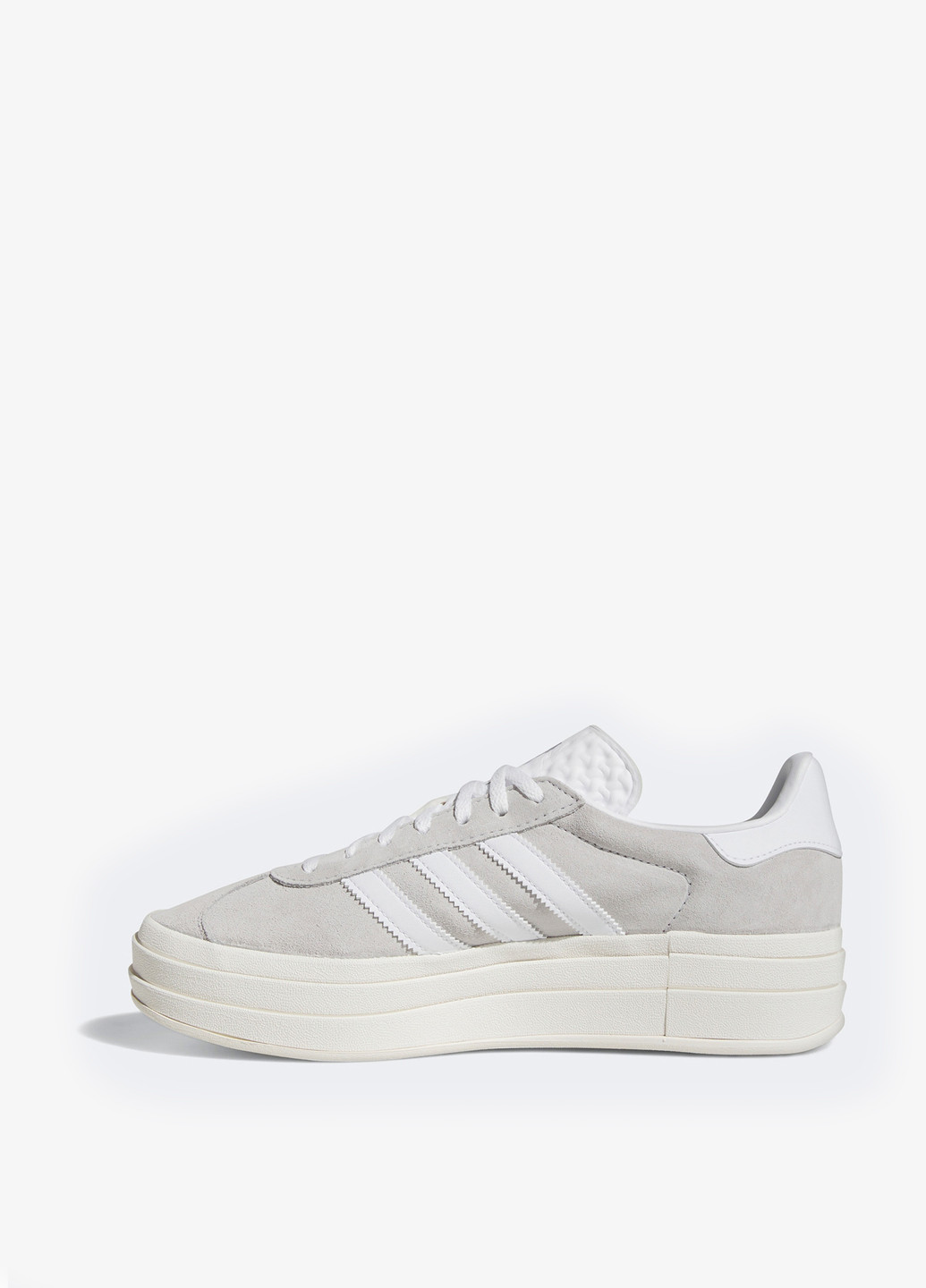 Серые кеды adidas GAZELLE BOLD