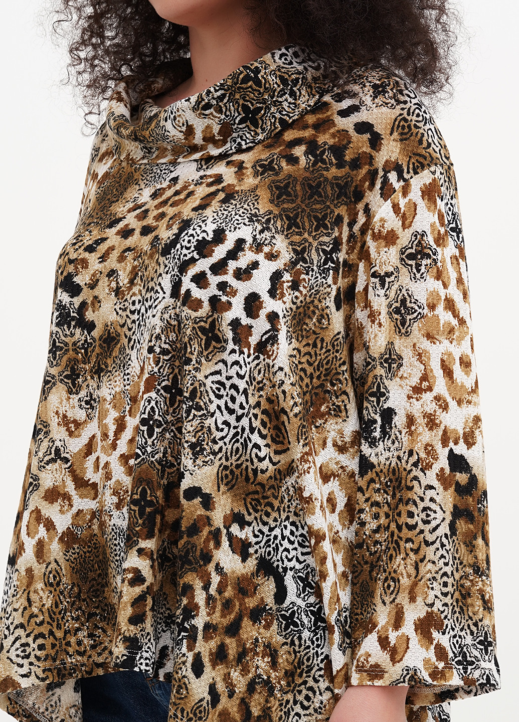 Комбинированный демисезонный свитер Ruby Rd