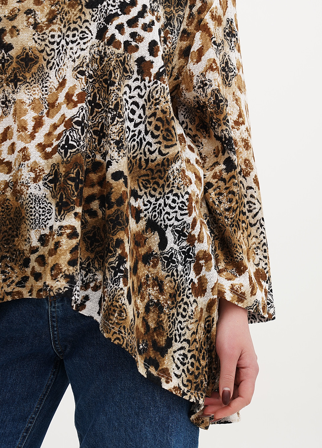 Комбинированный демисезонный свитер Ruby Rd