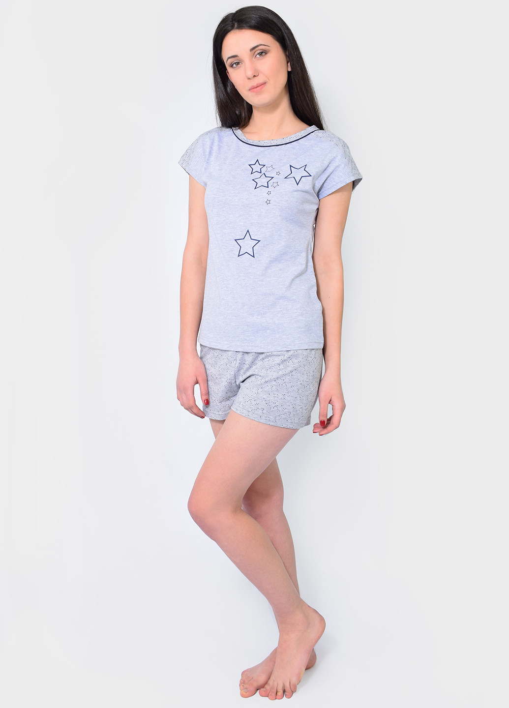 Комбинированная всесезон пижама (футболка, шорты) NEL