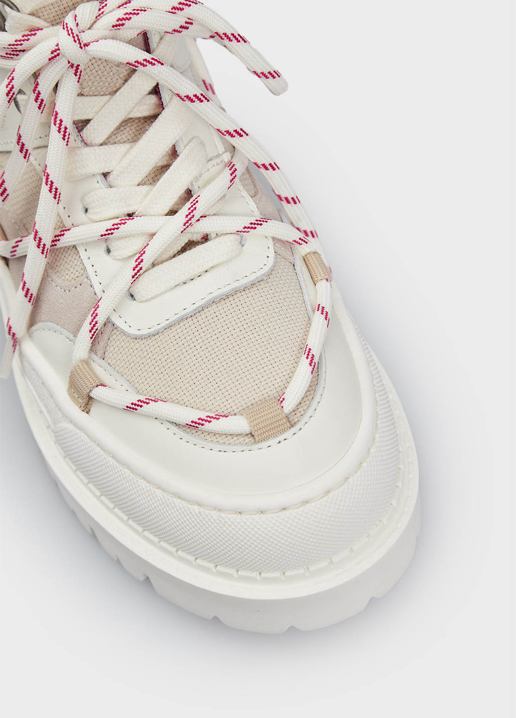 Осенние ботинки Tommy Jeans с белой подошвой из искусственной кожи, тканевые