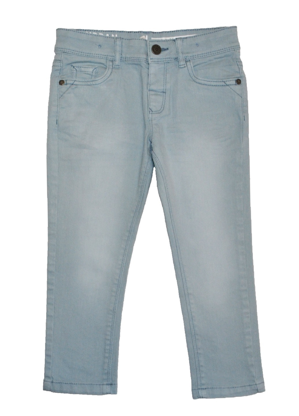 Голубые демисезонные скинни джинсы C&A