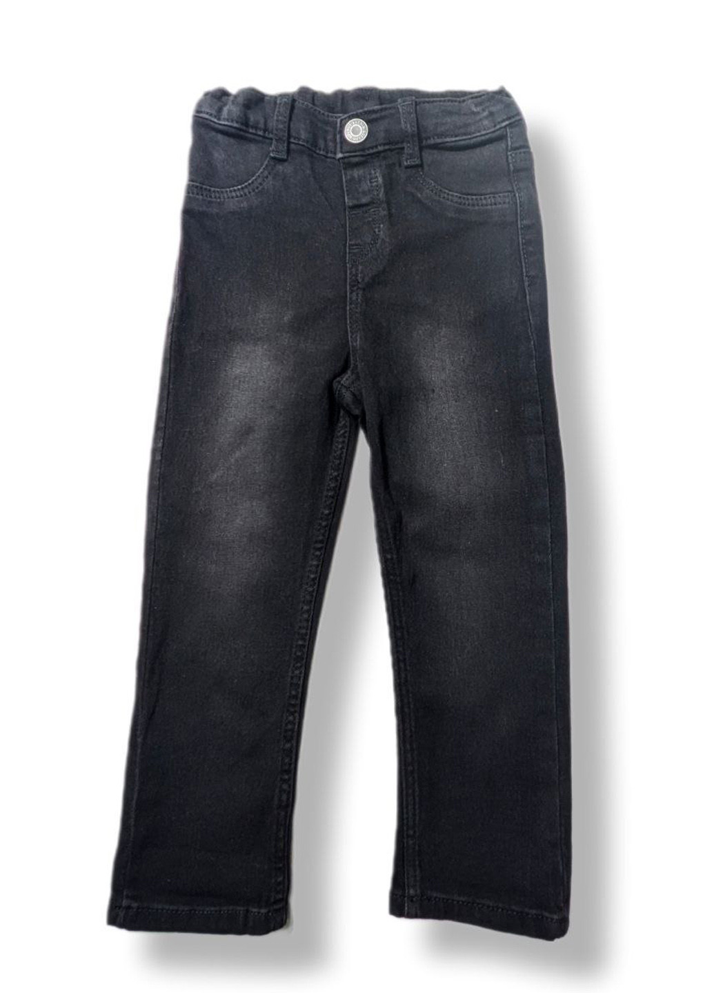 Темно-серые демисезонные прямые джинсы H&M