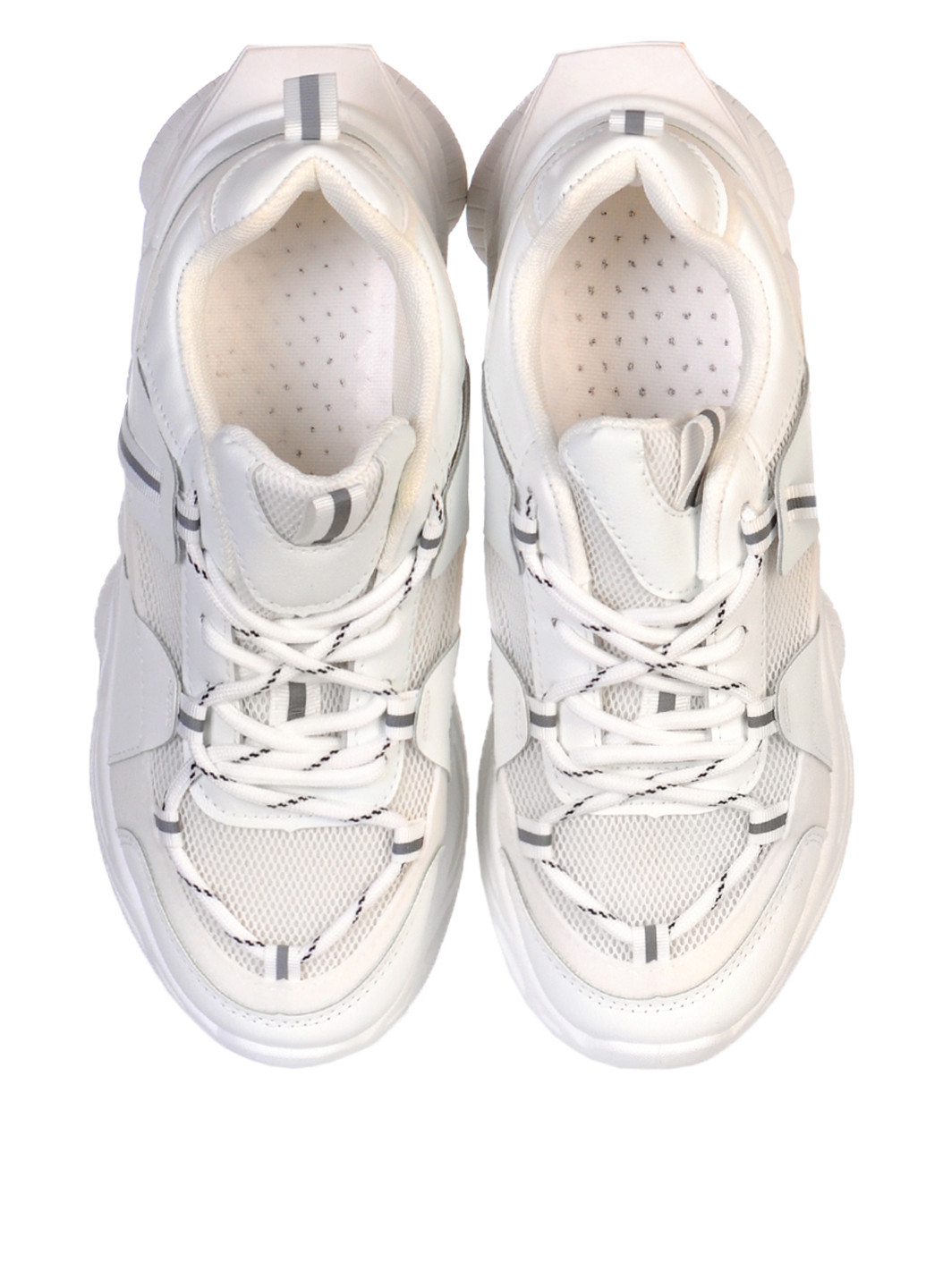 Белые демисезонные кроссовки Marlen
