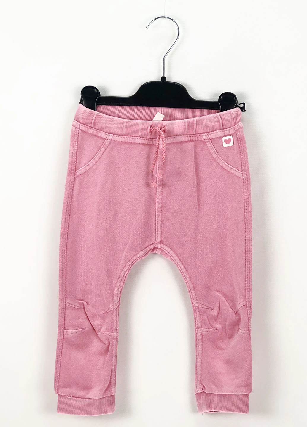 Розовые спортивные демисезонные джоггеры брюки H&M