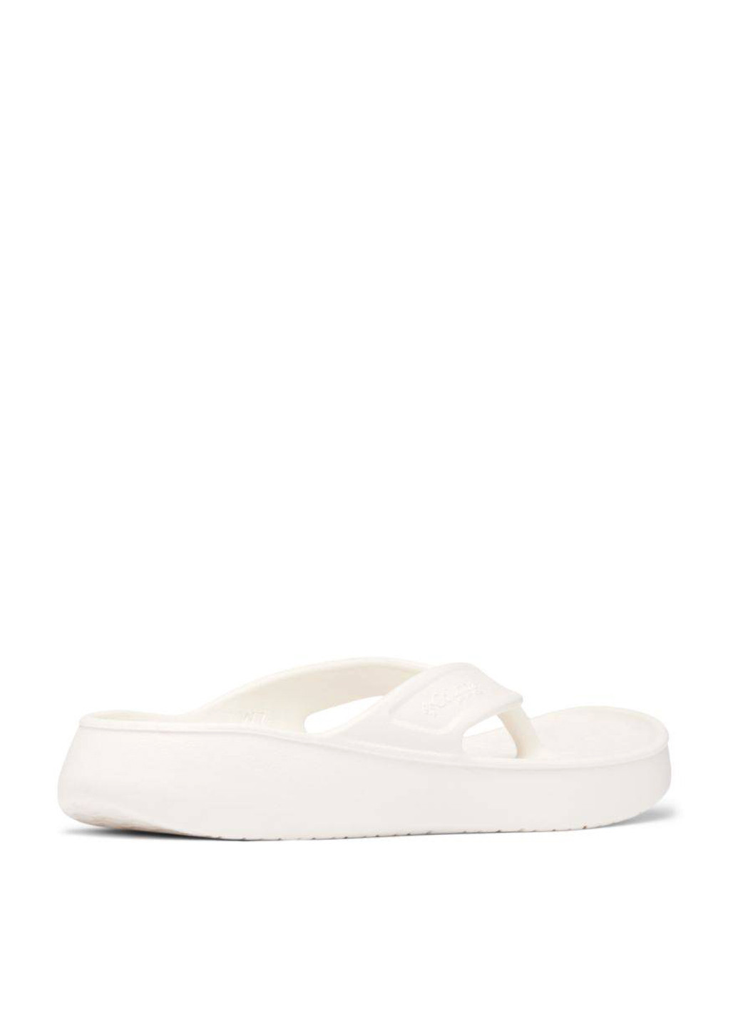 Белые кэжуал, пляжные вьетнамки Columbia