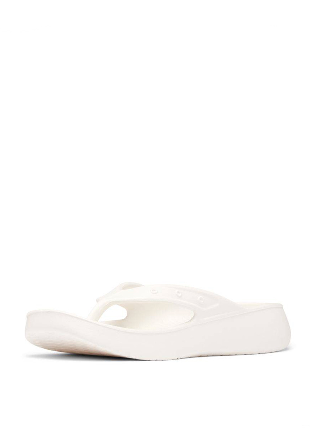 Белые кэжуал, пляжные вьетнамки Columbia