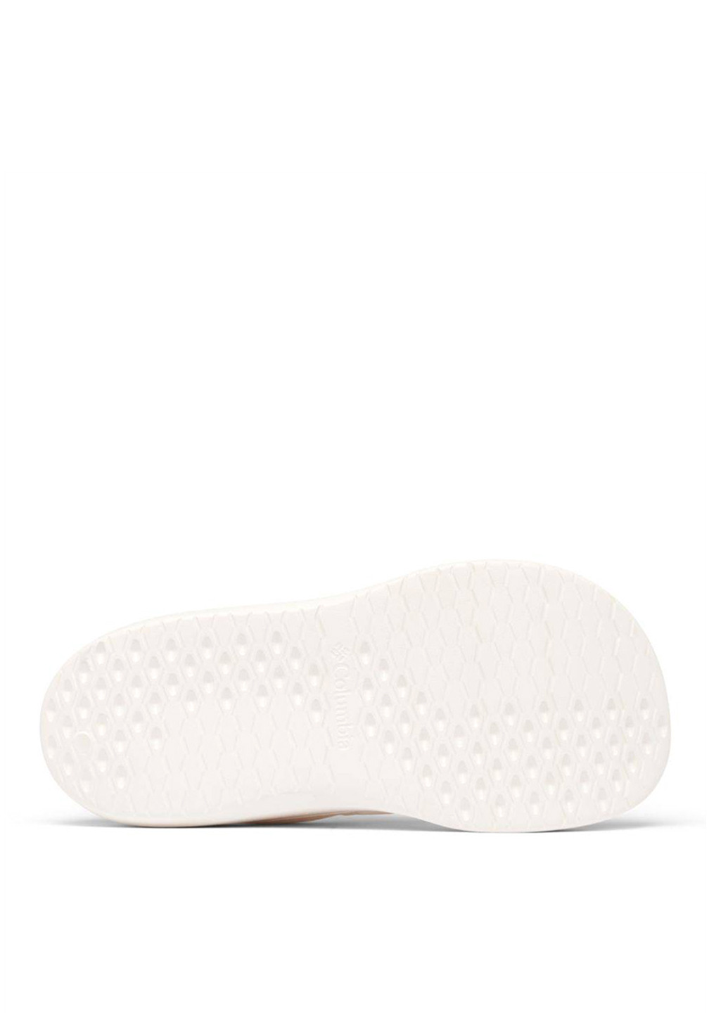 Белые кэжуал, пляжные вьетнамки Columbia