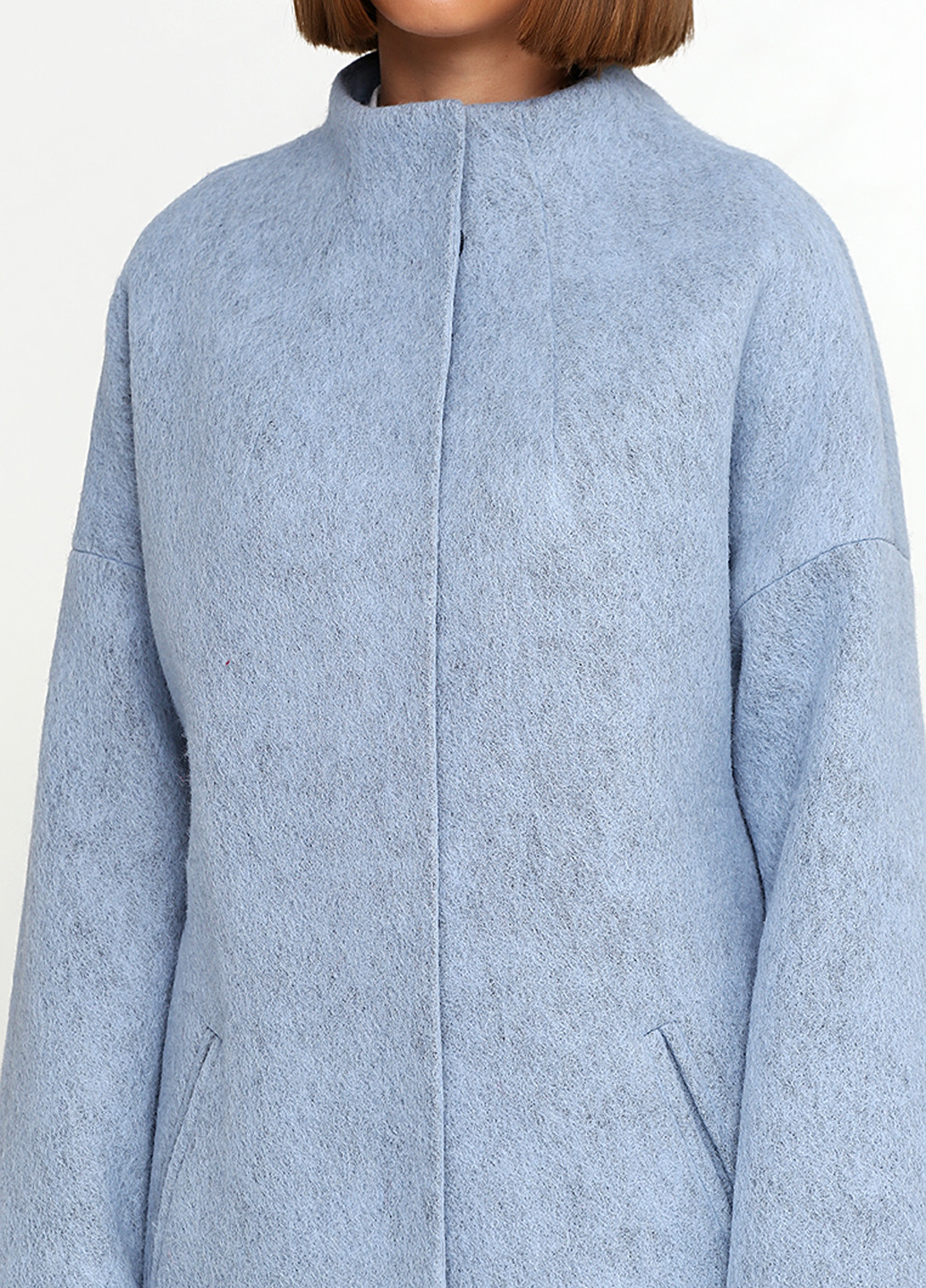 Голубое демисезонное Пальто Florens