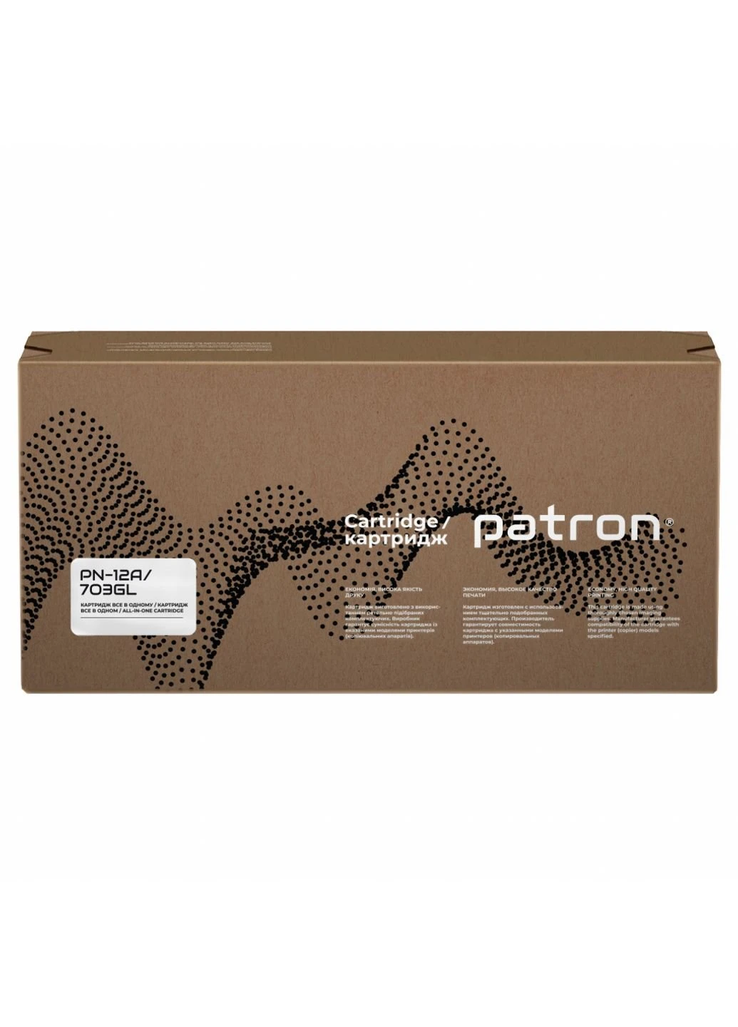 Картридж (PN-12A/703GL) Patron HP LJ Q2612A/CANON 703 GREEN Label (247616212)
