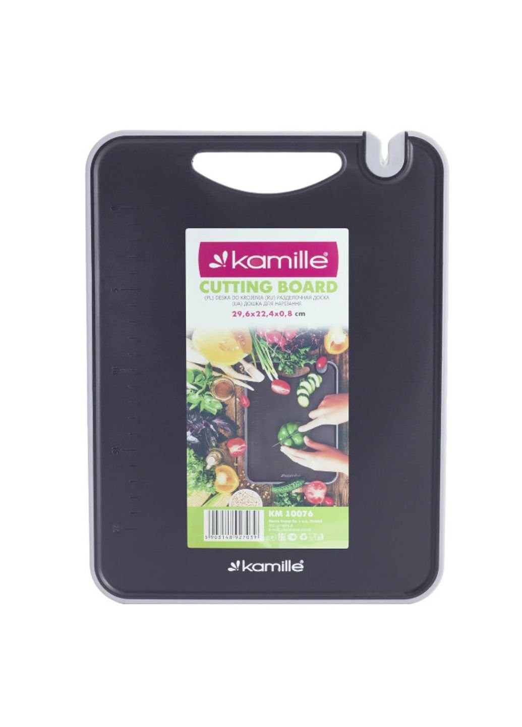 Доска разделочная KM-10076 29,6х22,4х0,8 см Kamille (253620696)