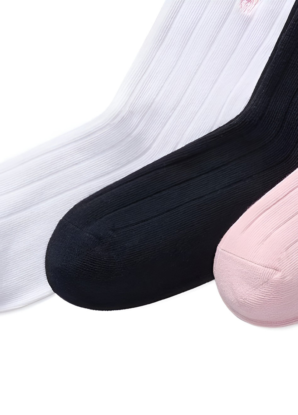 Комбинированные носки (3 пары) Ralph Lauren однотонные (336933382)